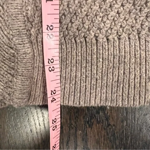 Madewell Women's Light Tan Cardigan Size Small Grandpacore - Picture 5 of 11